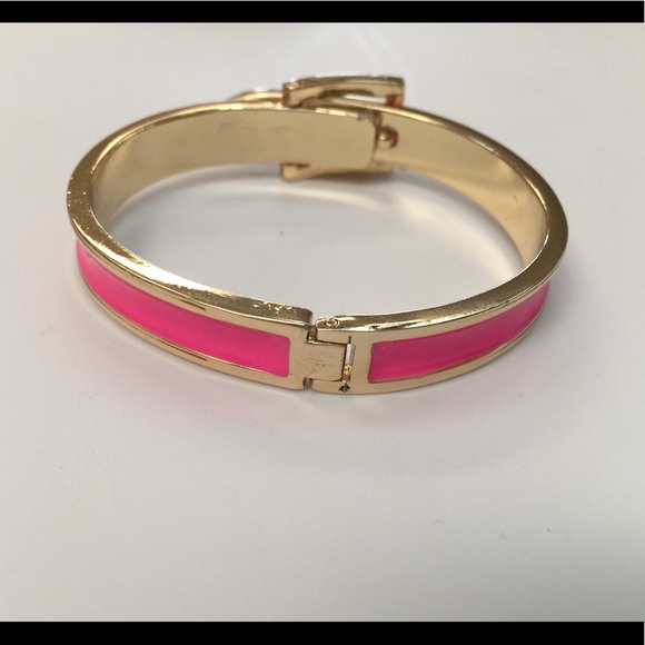 Jewelry - Pink and gold buckle bracelet Jewelry - Pink and gold buckle bracelet