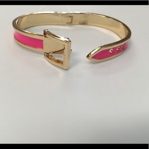 Jewelry - Pink and gold buckle bracelet Jewelry - Pink and gold buckle bracelet
