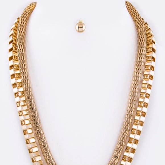 Jewelry - Crystal Chains Necklace Jewelry - Crystal Chains Necklace