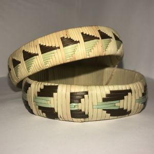 Jewelry - Woven Bracelets (set 2of3) - BOTSWANA COLLECTION Jewelry - Woven Bracelets (set 2of3) - BOTSWANA COLLECTION