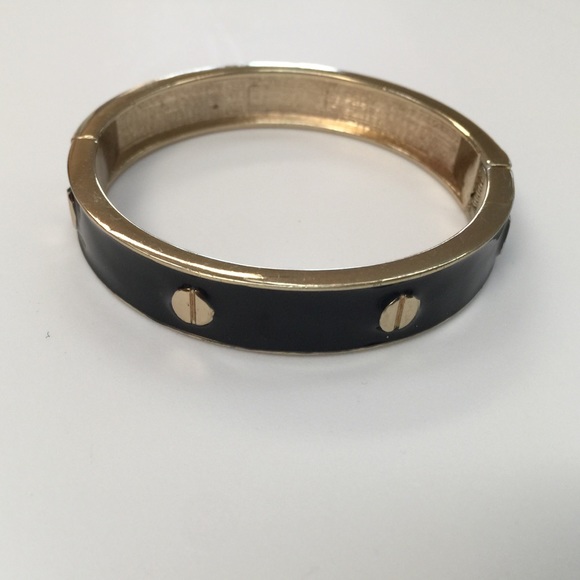 Jewelry - Black and gold hinge bracelet Jewelry - Black and gold hinge bracelet