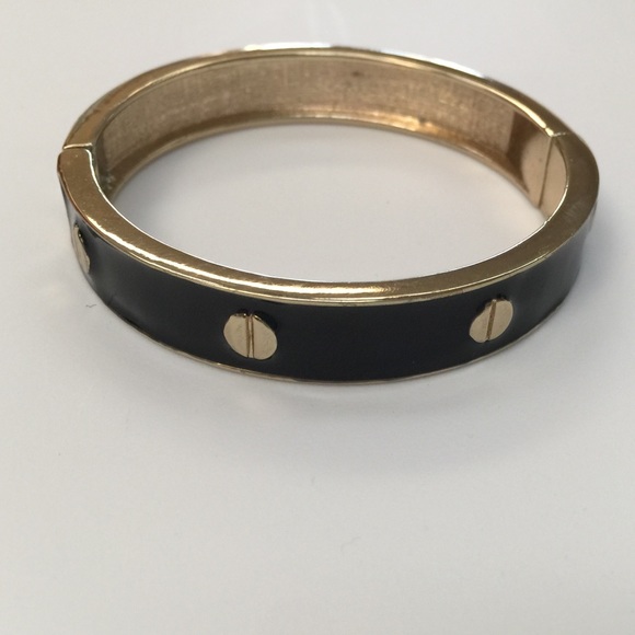 Jewelry - Black and gold hinge bracelet Jewelry - Black and gold hinge bracelet