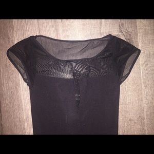 Sexy black bodysuit