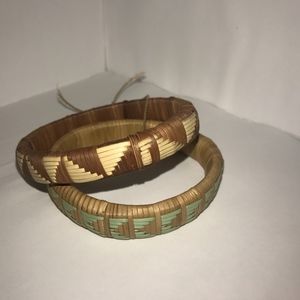 Jewelry - Woven Bracelets (set 3of3) - BOTSWANA COLLECTION Jewelry - Woven Bracelets (set 3of3) - BOTSWANA COLLECTION