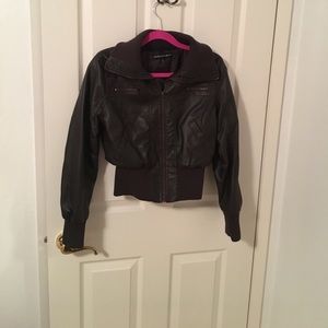 Leather jacket