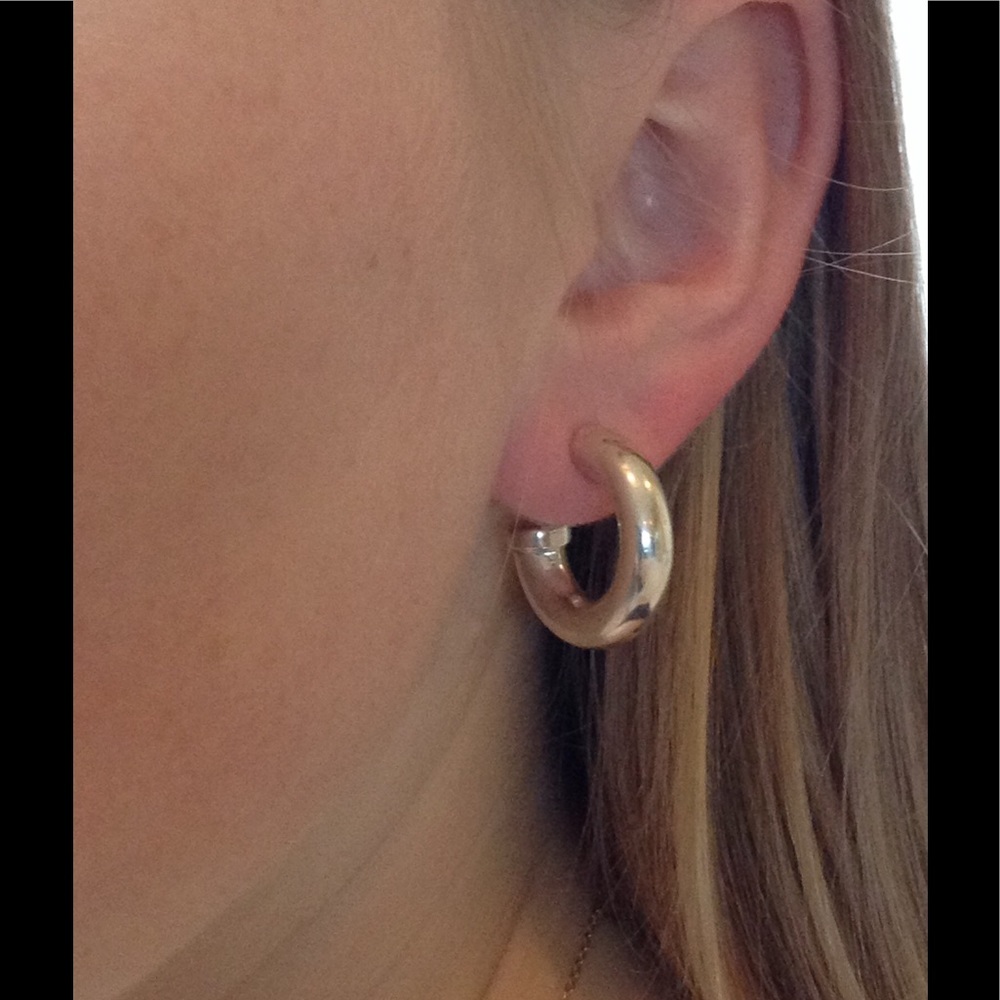 Sterling Silver Hoop Earrings