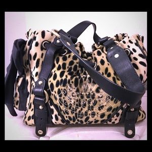 Juicy Couture cheetah print purse