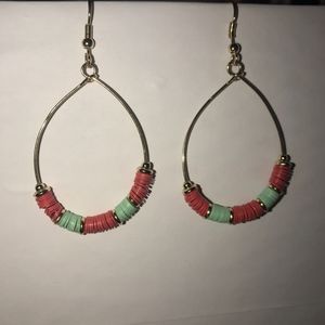 Summery Hoop Earrings