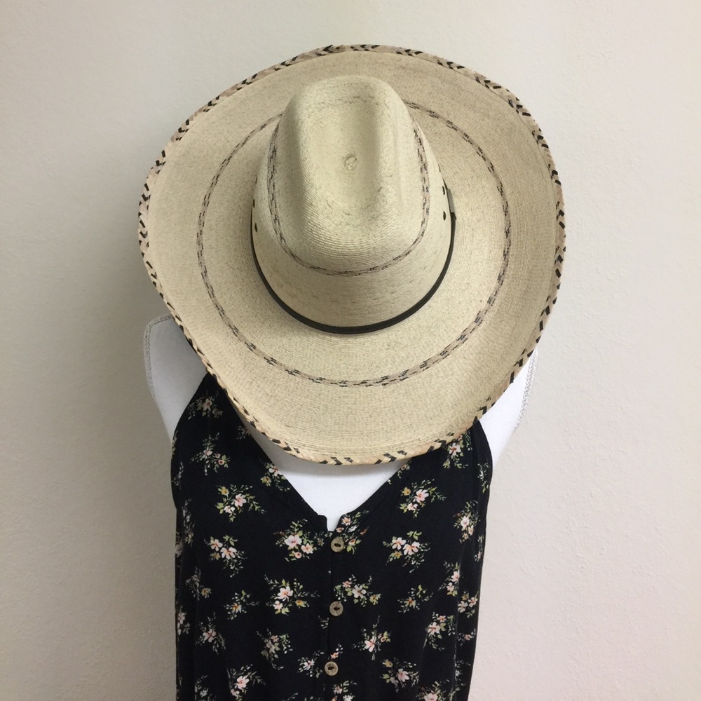 Texas hat with brown and black details