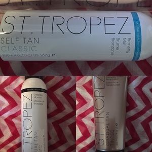 St. Tropez Self Tan Bundle Lotion, Mist, & Mousse