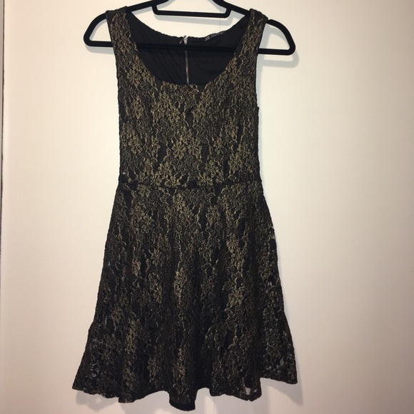 BeBop Dresses & Skirts - Bebop gold/black dress Bundle Only 💎