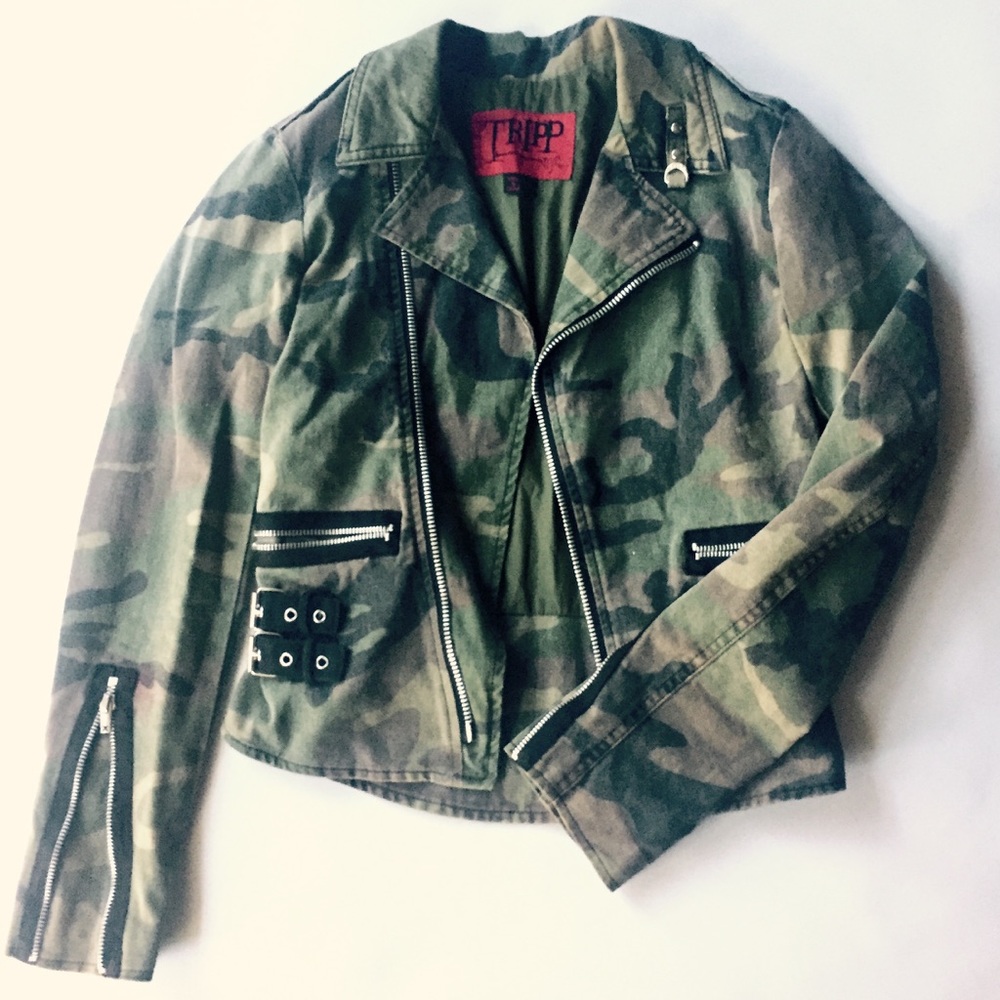 Camo Punk-Chiq Jacket