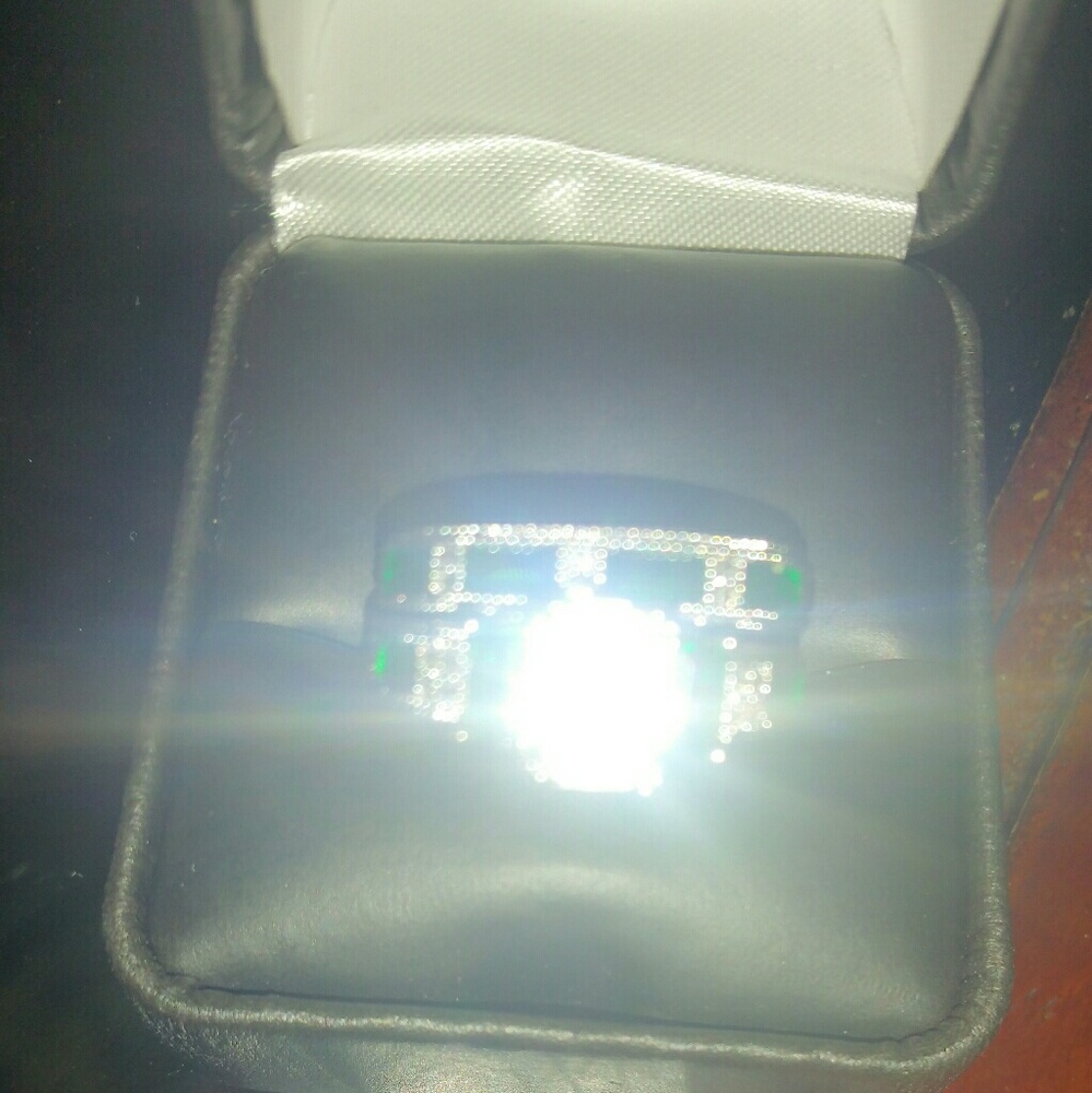 Silver bridal set