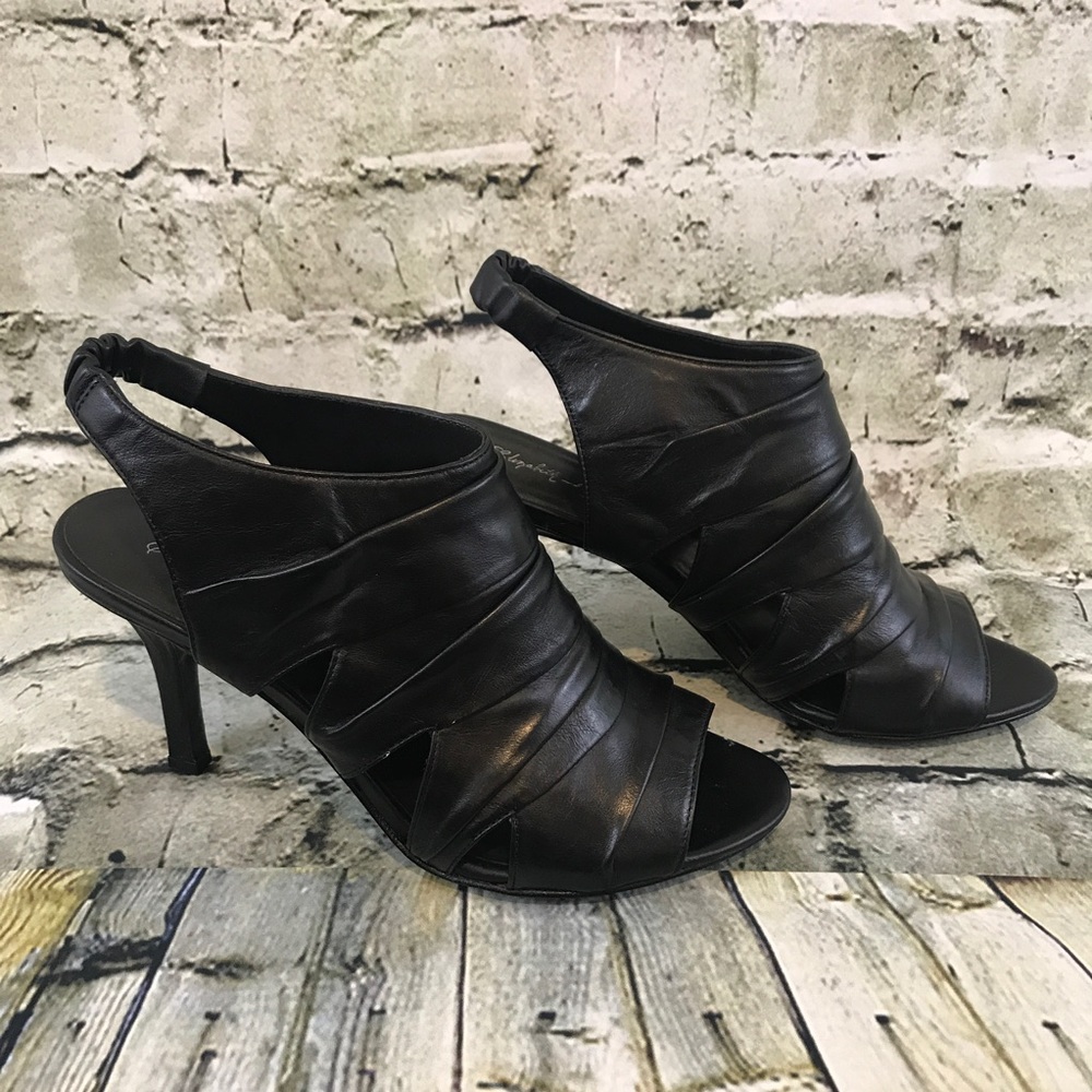 Elizabeth and James Size 8 Sloan Black Heels