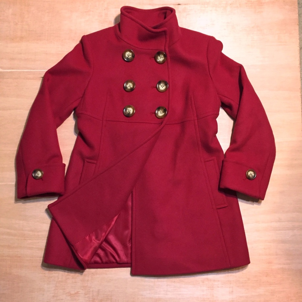 💕Michael Kors 💕Babydoll Turtleneck Wool Coat