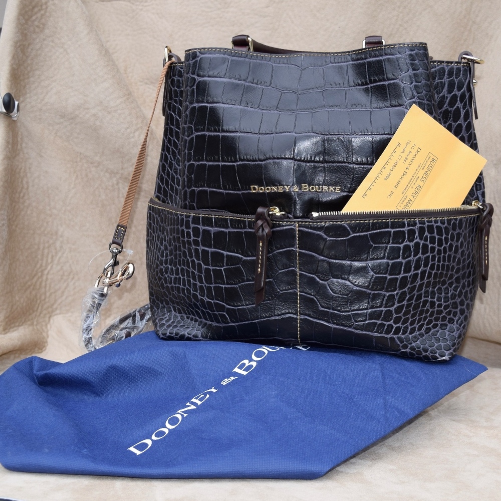 NWT Donney&BOURKE City Lafayette Large Dawson CROC