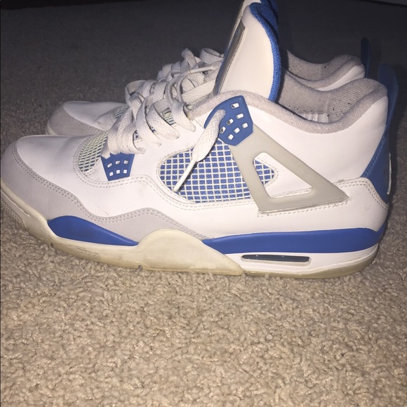Air Jordan Shoes - Jordan 4 Military Blue's Air Jordan Shoes - Jordan 4 Military Blue's