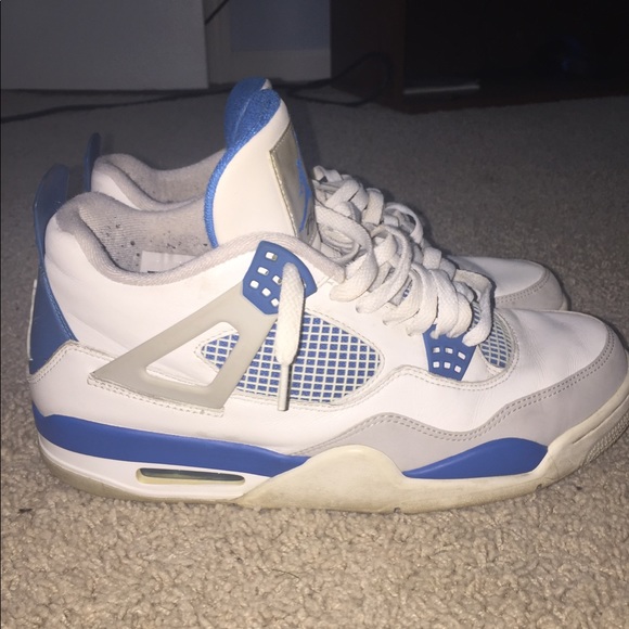 Air Jordan Shoes - Jordan 4 Military Blue's Air Jordan Shoes - Jordan 4 Military Blue's