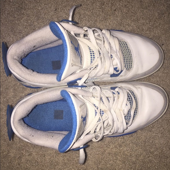 Air Jordan Shoes - Jordan 4 Military Blue's Air Jordan Shoes - Jordan 4 Military Blue's