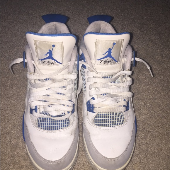 Air Jordan Shoes - Jordan 4 Military Blue's Air Jordan Shoes - Jordan 4 Military Blue's