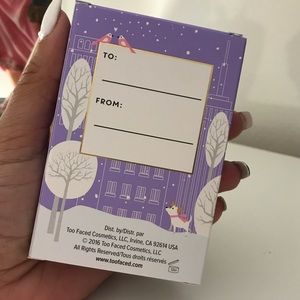 Too Faced Makeup - Too faced naught kisses & cheeks gift box. NWB Too Faced Makeup - Too faced naught kisses & cheeks gift box. NWB