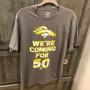 NWT Denver Broncos Super Bowl 50 Tee