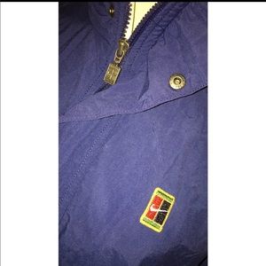 Vintage Nike Navy Blue 90's TENNIS WINDBREAKER