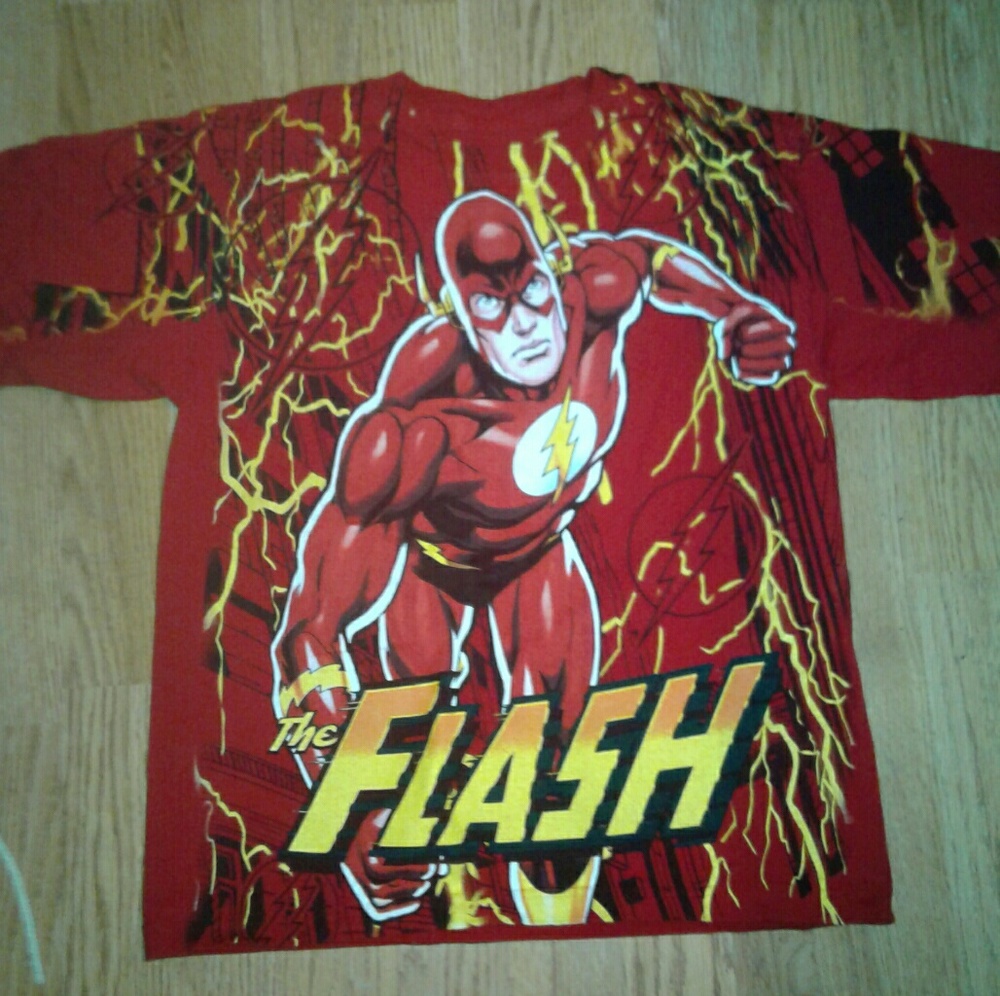 EuC DC Comics Flash Tshirt