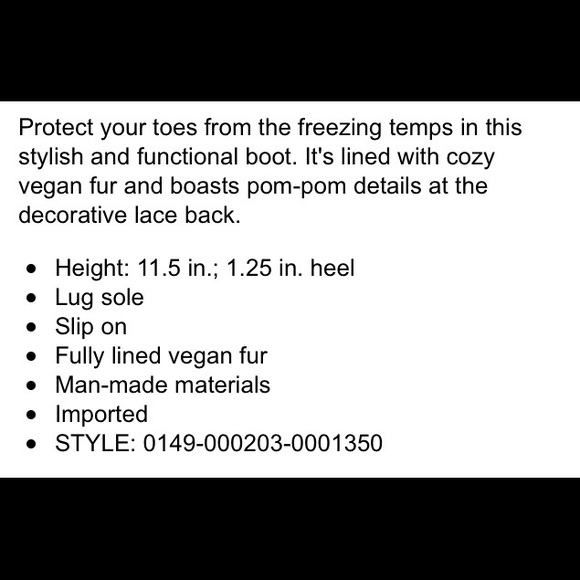 NEW! ⛄️ LAST ONE! VEGAN SUEDE SHEARLING BOOTS 6/7 - Picture 5 of 7