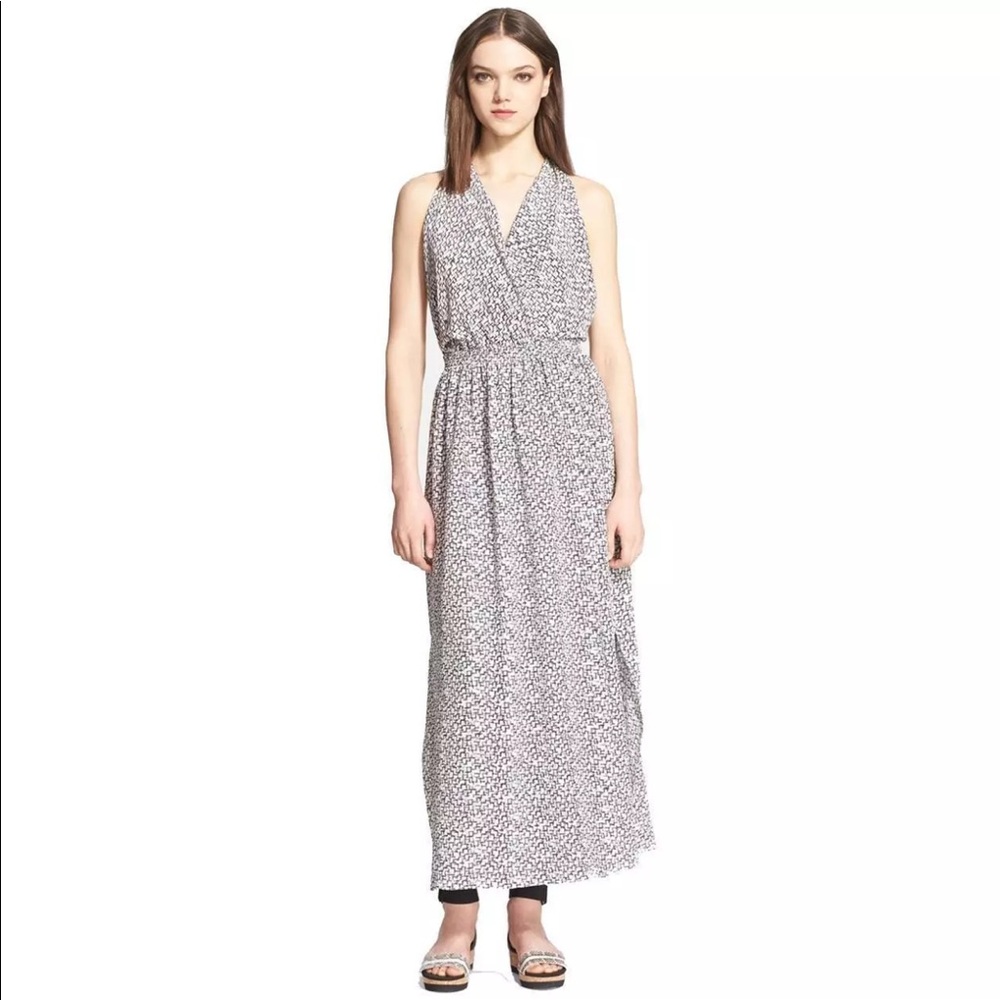 Hunter Bell Halter Maxi Dress