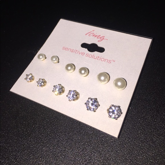 Pearl Gold/Silver jewelry set - Picture 4 of 8