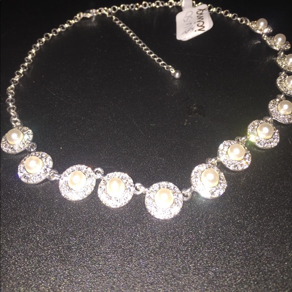 Pearl Gold/Silver jewelry set - Picture 6 of 8