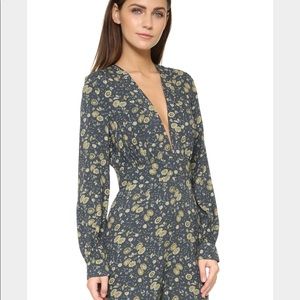 Free People NWT Patterned Jumpsuit Romper