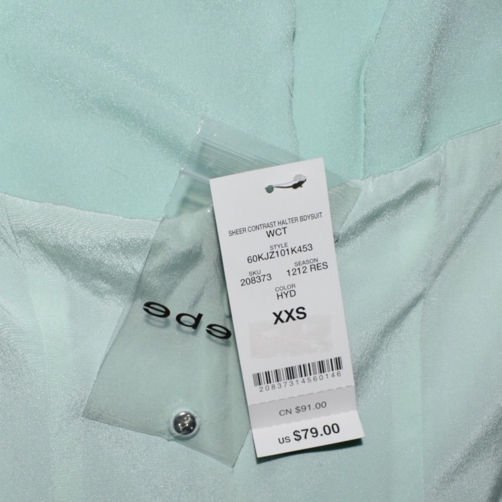 Bebe mint bodysuit - Picture 6 of 6