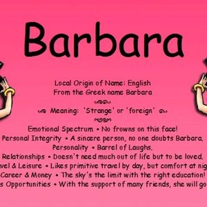 Meet your Posher, Barbara