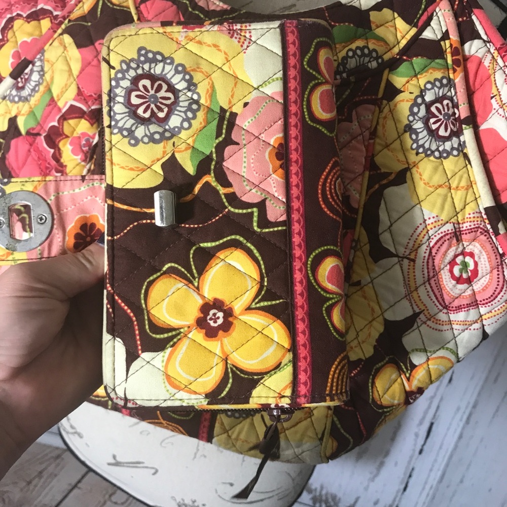 Very Bradley Matching Wallet