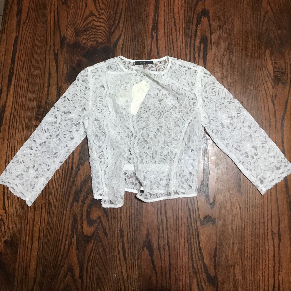 Cute, lace blazer