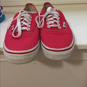 Red Vans