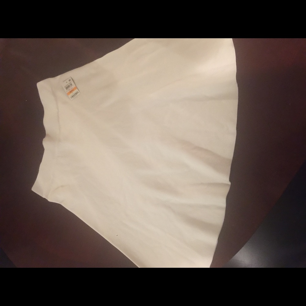 White skirt