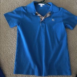 Boys Burberry polo