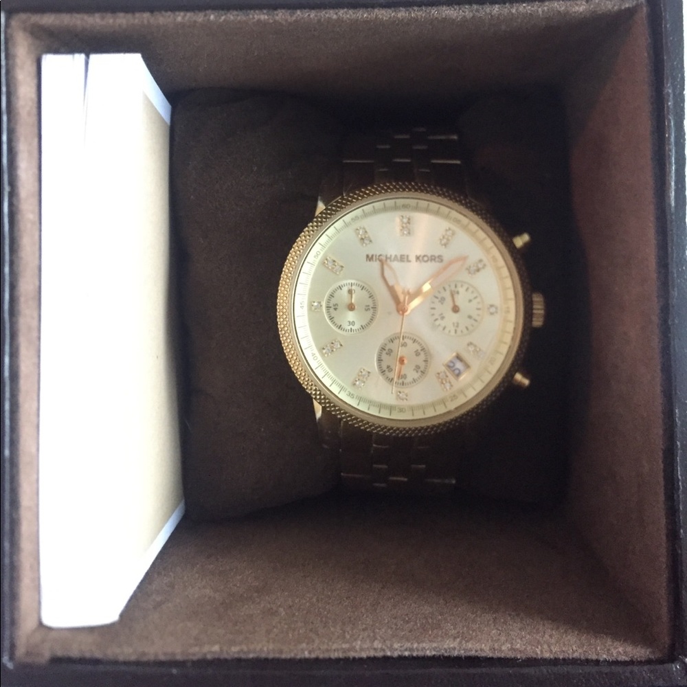 Gold Michael Kors Watch