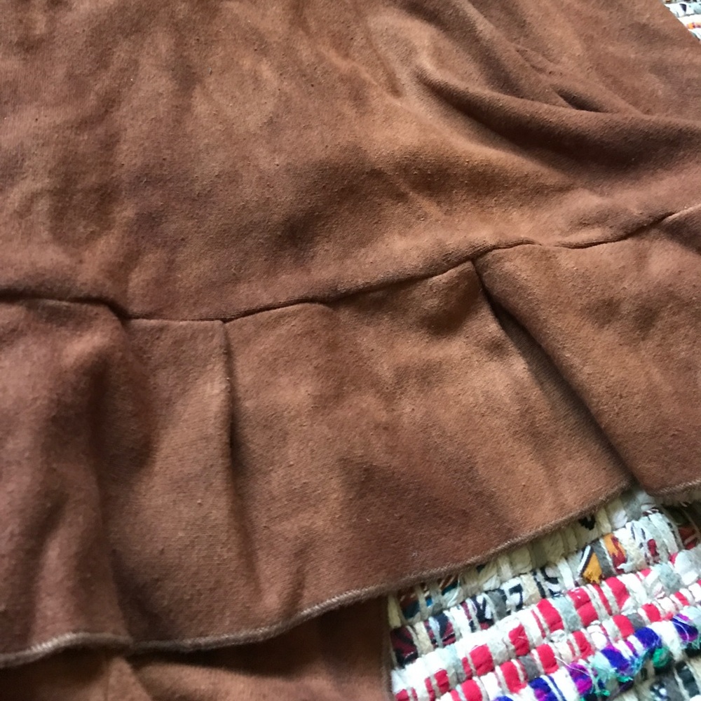 Calicoalchemy RUST Hemp Skirt Handmade herbal dyed - Picture 7 of 8