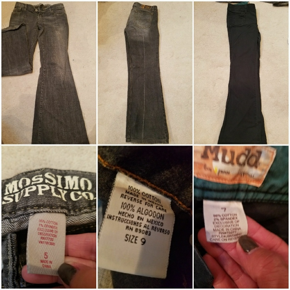 Bundle of 3 jeans