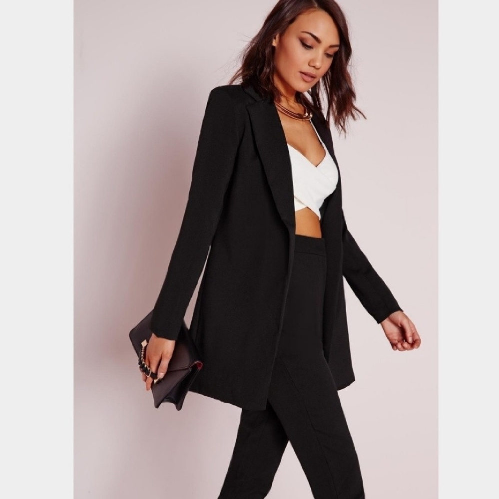 Missguided longline blazer