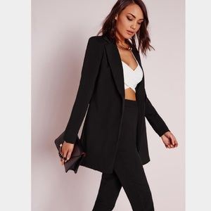 Missguided longline blazer