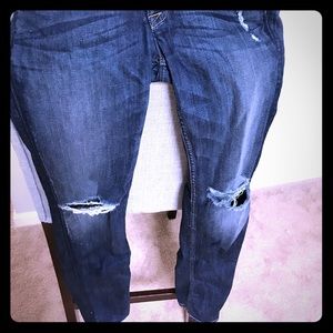 Hudson ripped jeans
