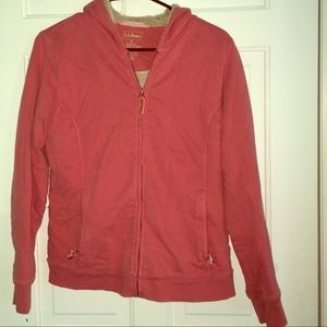 LL Bean zip up