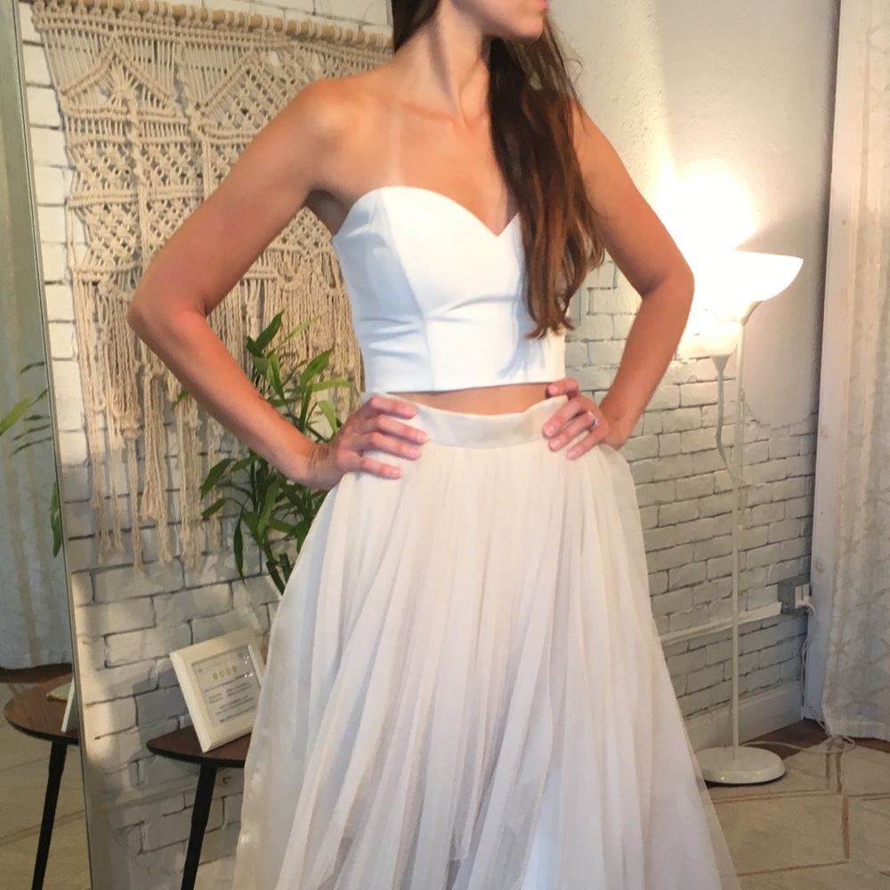 ✨Brand new✨ Rebecca Schoneveld bridal top•size 0•