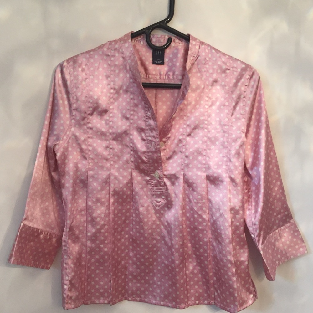 Light Pink GAP blouse
