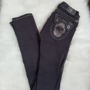 Laguna Beach Skull Pocket Women's Skinny Jeans
